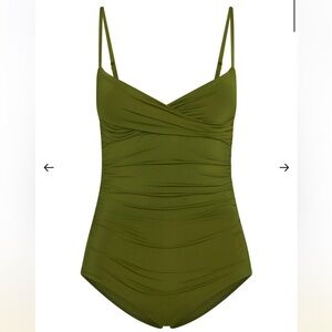 Monday Swimwear Olive One Piece